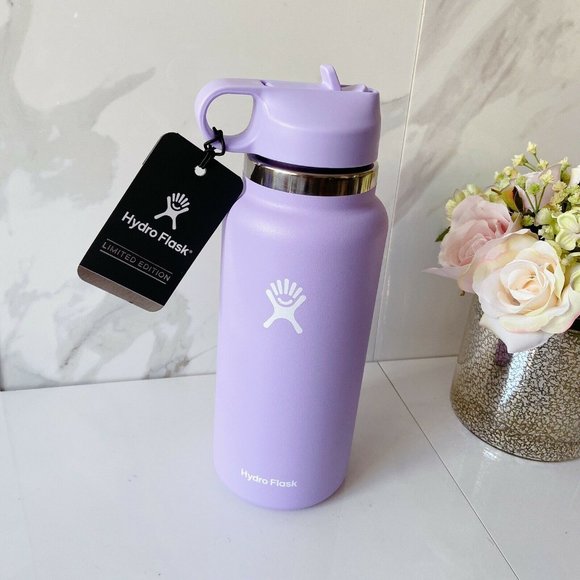 hydro flask water bottle purple